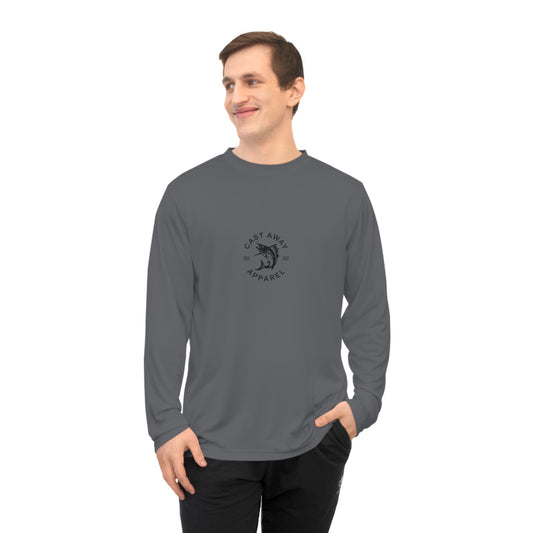 Copy of Cast Away Apparel Unisex Performance Long Sleeve Shirt - Fishing Adventure Design