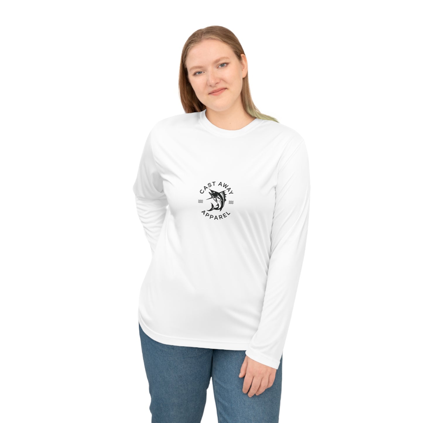 Copy of Cast Away Apparel Unisex Performance Long Sleeve Shirt - Fishing Adventure Design