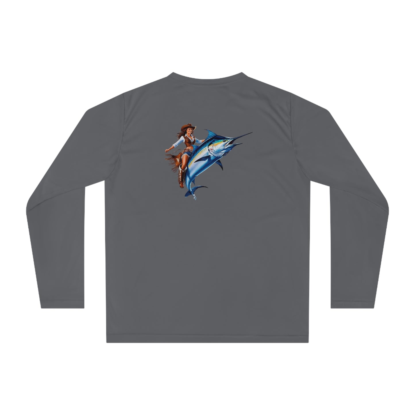 Copy of Cast Away Apparel Unisex Performance Long Sleeve Shirt - Fishing Adventure Design