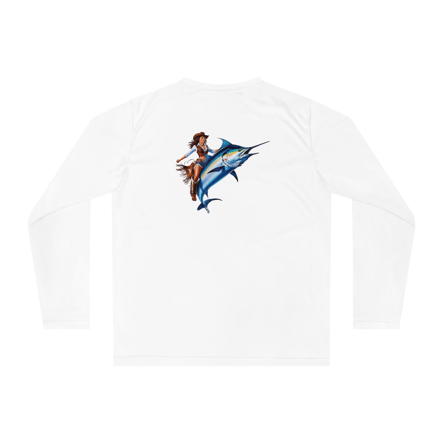 Copy of Cast Away Apparel Unisex Performance Long Sleeve Shirt - Fishing Adventure Design